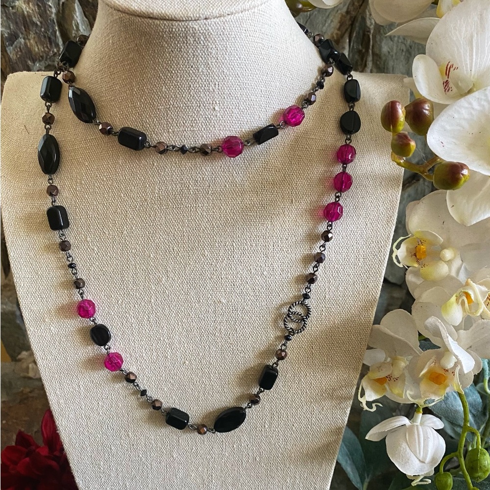 Lia Sophia Signed Necklace